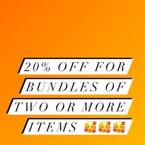 20% of two more more Bundles